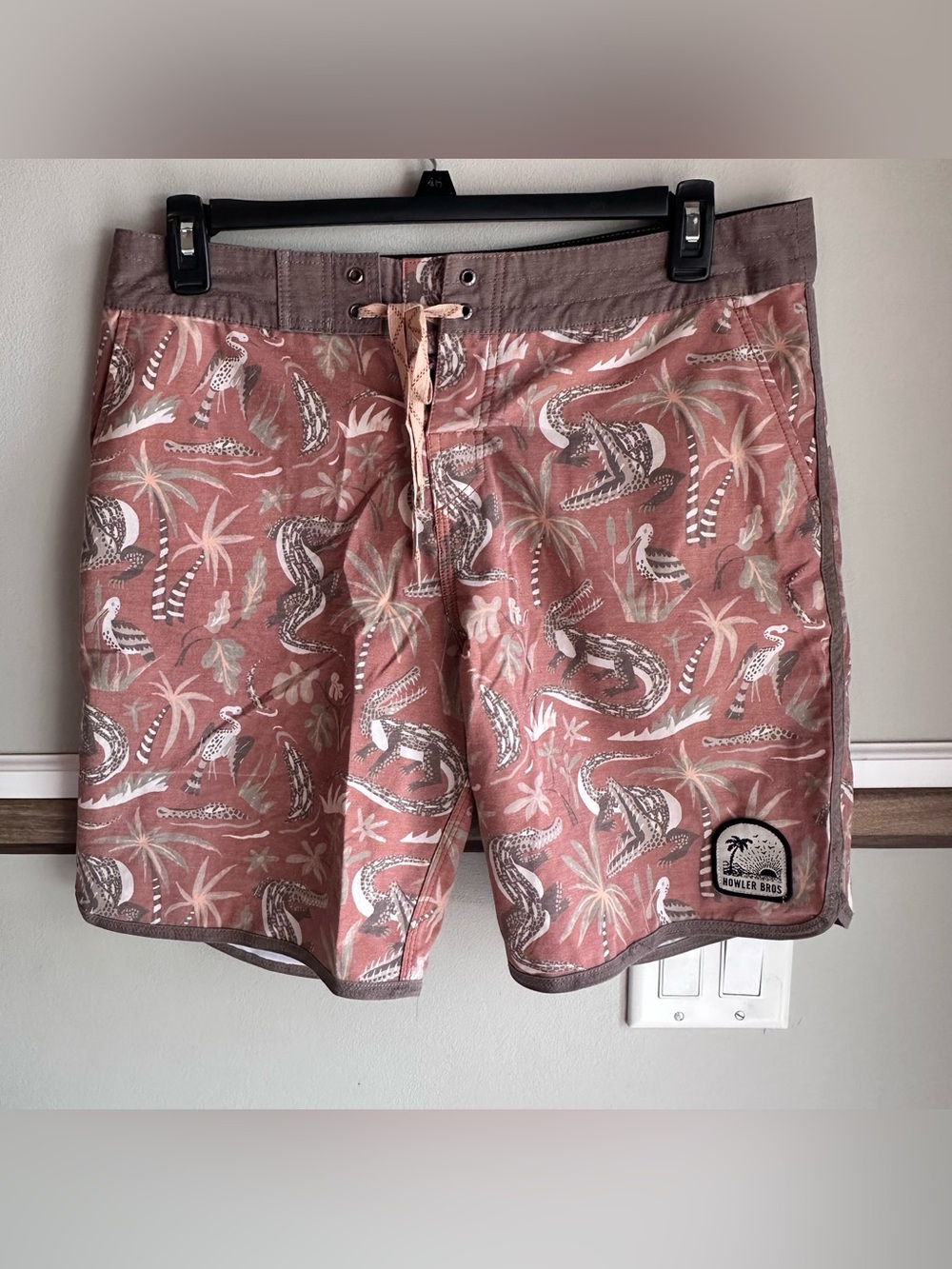 Howler Bros Bruja Board Shorts Adobe LAZY GATORS Unlined
